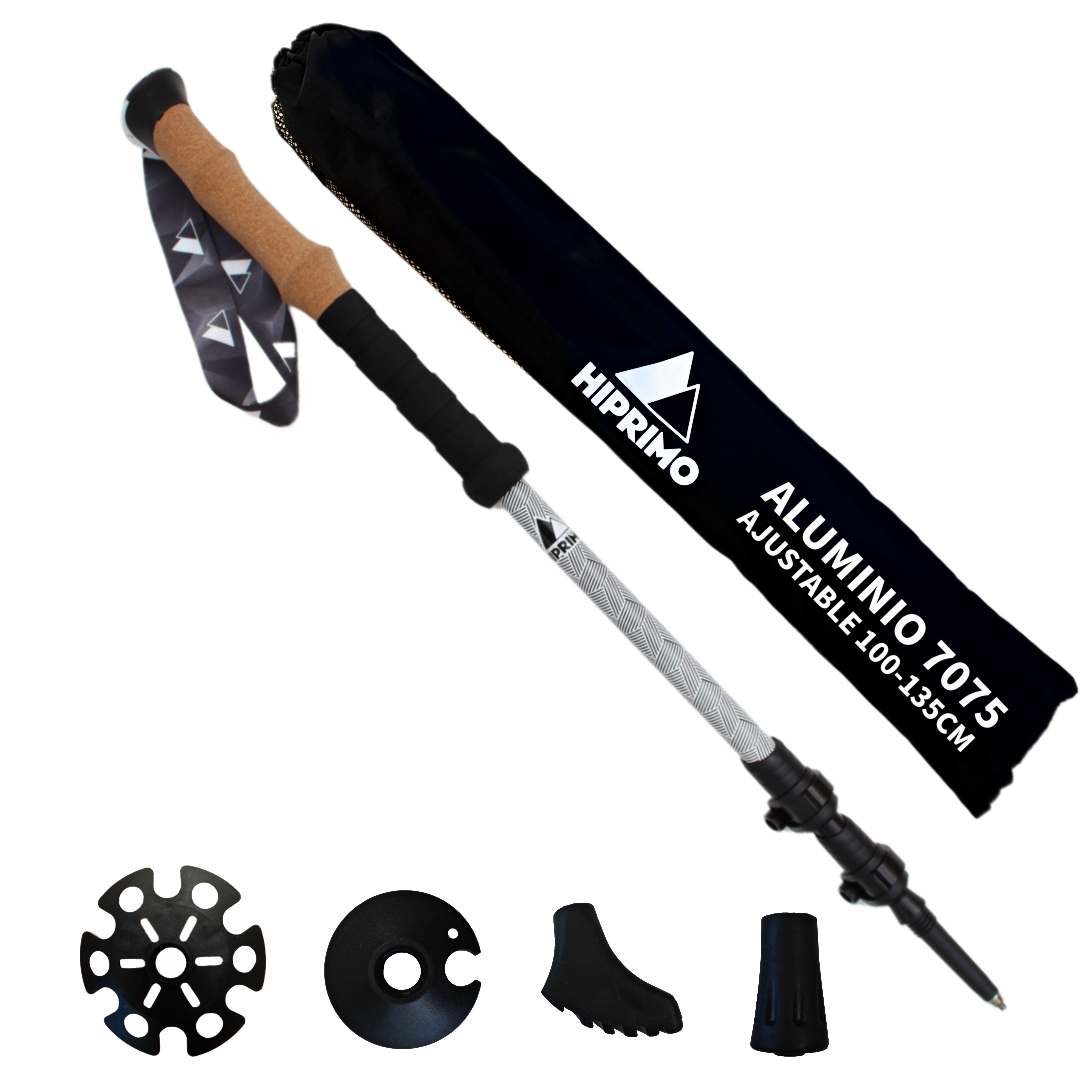 Bastones de Senderismo Telescópico - Aluminio 7075