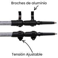 Thumbnail for Bastones de Senderismo Telescópico - Aluminio 7075