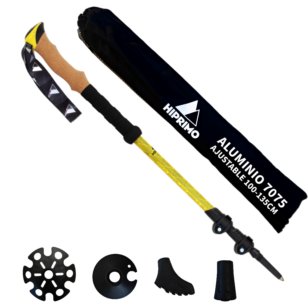 Bastones de Senderismo Telescópico - Aluminio 7075