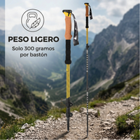 Thumbnail for Bastones de Senderismo Telescópico - Aluminio 7075