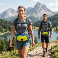 Thumbnail for Cangurera Deportiva Hiprimo para Running, Senderismo y Viaje | Riñonera Ajustable con Múltiples Bolsillos