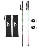 Thumbnail for Bastones Trail Running Tricolor Plegables  - Aluminio 7075