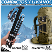 Thumbnail for Bastones para Senderismo con AntiShock - Aluminio 7075