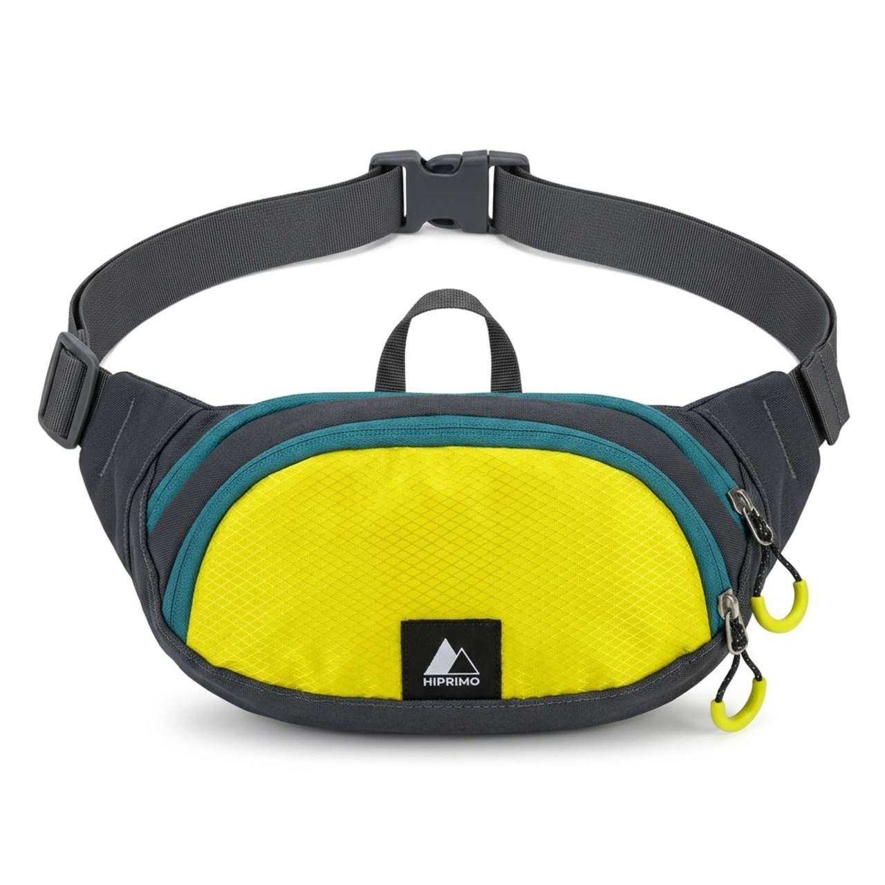 Cangurera Deportiva Hiprimo para Running, Senderismo y Viaje | Riñonera Ajustable con Múltiples Bolsillos