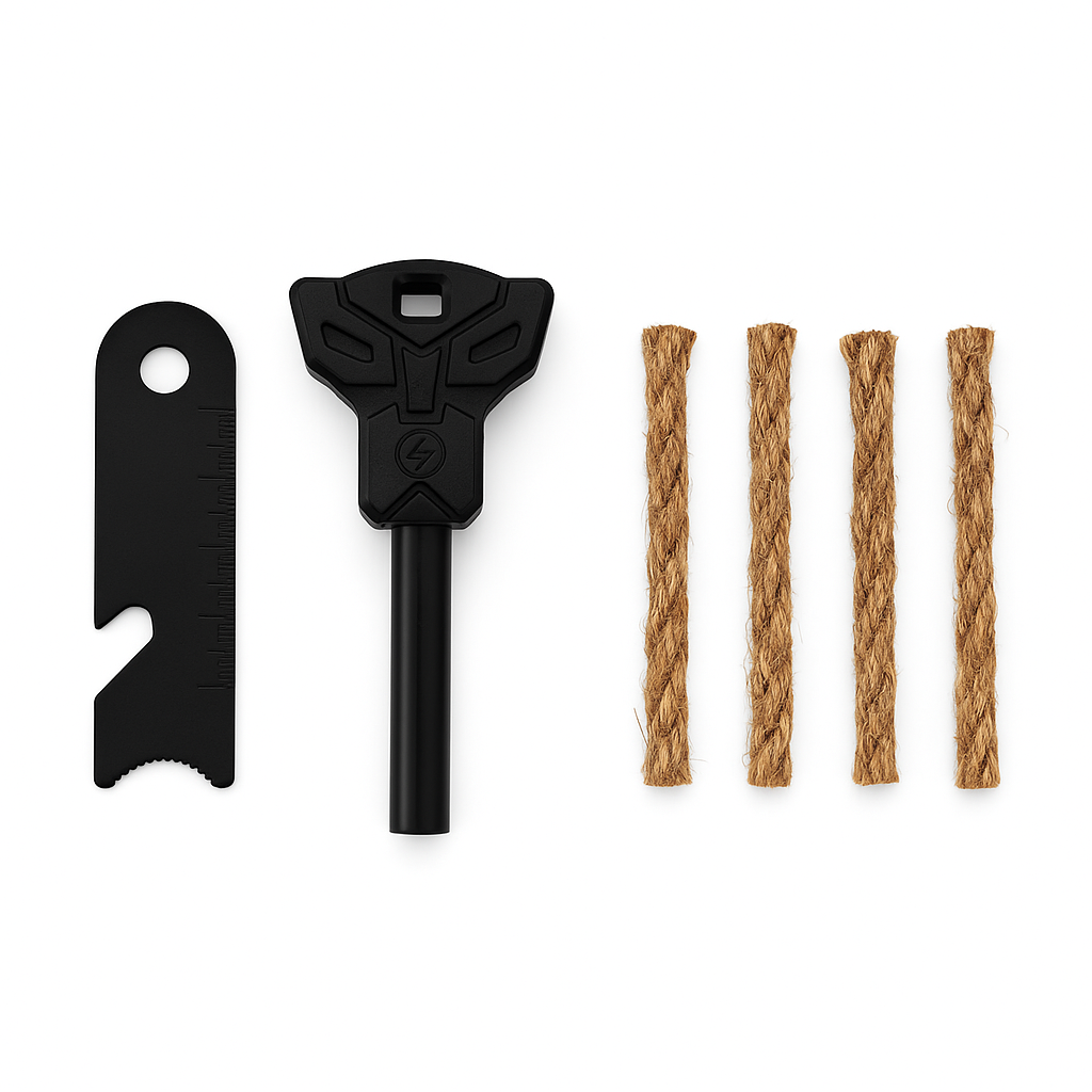 Kit de Supervivencia Hiprimo para Camping, Senderismo, Viajes y Situaciones de Emergencia | Compacto y Portátil