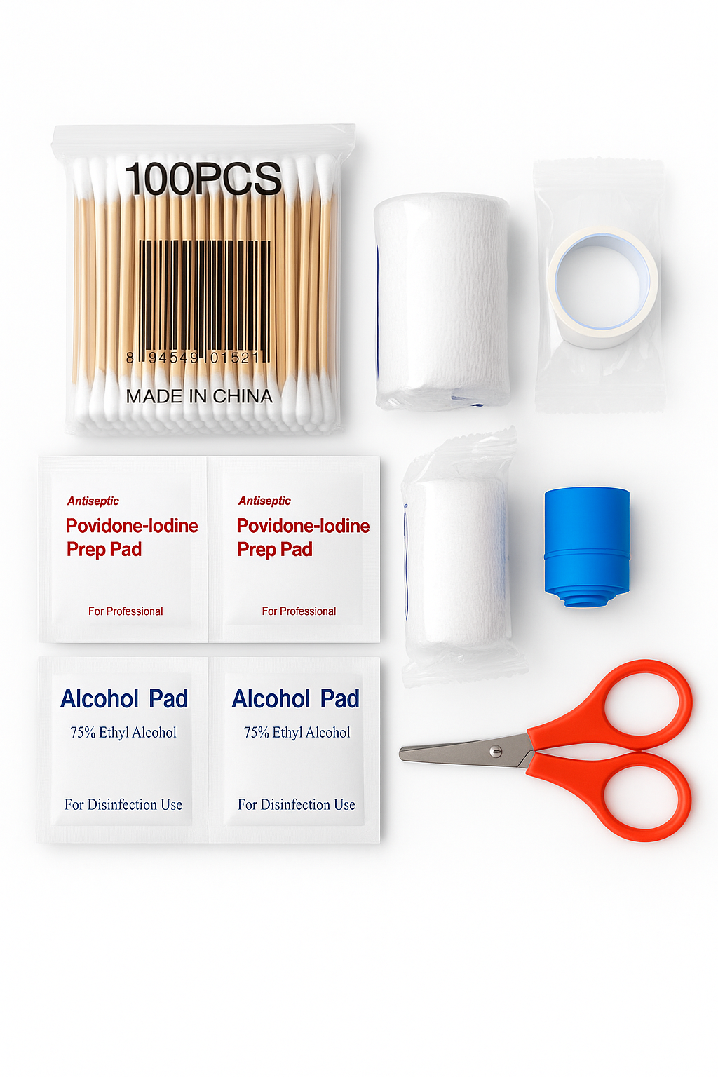 Kit de Supervivencia Hiprimo para Camping, Senderismo, Viajes y Situaciones de Emergencia | Compacto y Portátil