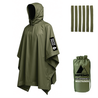 Thumbnail for Impermeable Para Lluvia Poncho Capa Unisex Multifuncional 3 en 1