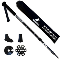 Thumbnail for Hiprimo Bastones de Senderismo de Aluminio 7075 Ajustables y Plegables