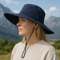 Thumbnail for Sombrero Para Sol Ala Ancha Unisex Senderismo Protección Uv