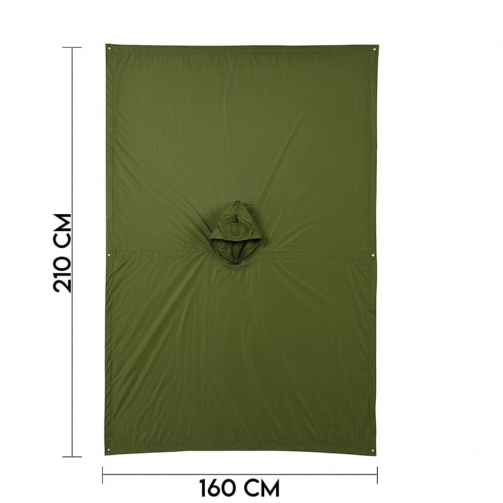 Impermeable Para Lluvia Poncho Capa Unisex Multifuncional 3 en 1