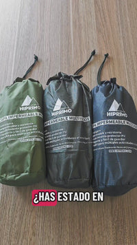 Impermeable Para Lluvia Poncho Capa Unisex Multifuncional 3 en 1