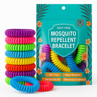 Thumbnail for Pulseras Repelentes Mosquitos Ajustables Citronela Y Menta